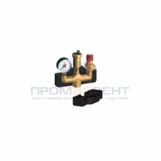 Группа безопасности котла FAR 2116 - 1" (с манометром, воздухоотводчиком и обр.клапаном, в изоляции)