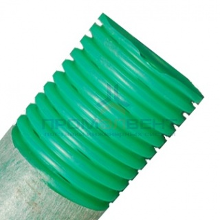 Труба гибкая двустенная дренажная д.110мм, класс SN6, перфорация 360?, цвет зеленый