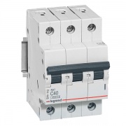 Автоматический выключатель Legrand RX3 3П 40A 4,5кА C (автомат)