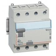 УЗО Legrand DX3 ВДТ 4П 40А 300мА тип AC-S селективное