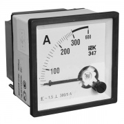 Амперметр Э47 600/5А кл. точн. 1,5 72х72мм